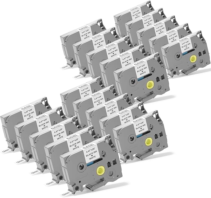 20pack TZE-231 Label Tape Compatible by Unknown