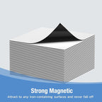 HOMiDEK Reusable Magnetic Sticky Notes, Dry Erase Magnets Magnetic Labels - Image 2