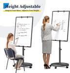 Mobile Whiteboard – 36 x 24 inches Portable Magnetic Dry Erase Board - Image 2