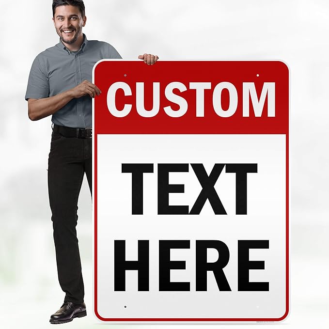 Custom Sign, Custom Sign for Business, Indoor/Outdoor use. 36x48 Inches - Image 2
