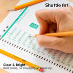 Shuttle Art Wood-Cased #2 HB Pencils, 350 Pack Sharpened Yellow Pencils - Image 4