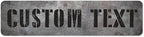 Custom Sign, Custom Street Sign, 11 Font Colors, 13 Font Styles, 4 Hole Options by MySignCenter
