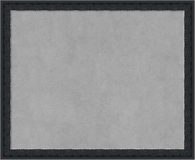 Amanti Art Black Framed Magnetic Board 18x22 Small Vision Board by AmantiArt