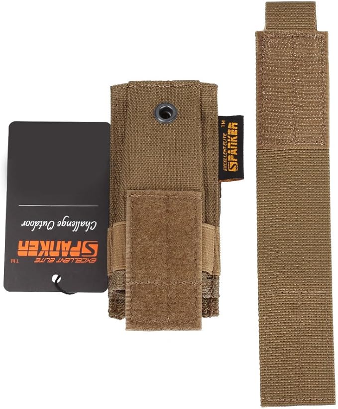 EXCELLENT ELITE SPANKER Molle Single/Double Pistol Mag Pouch Tactical Magazine - Image 7