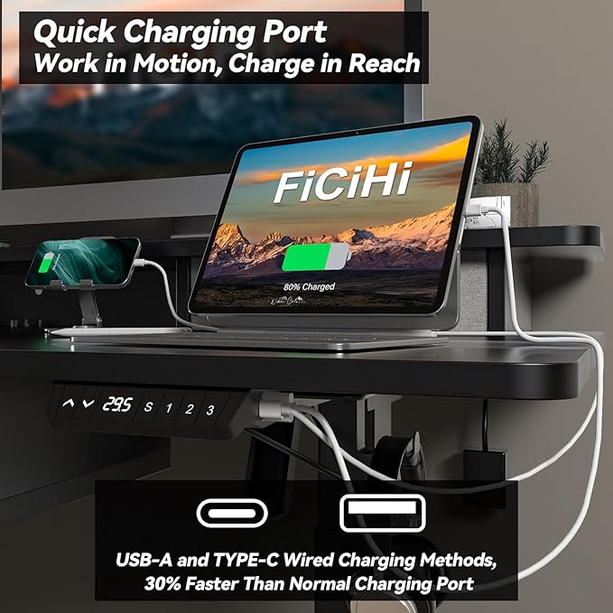 FiCiHi Adjustable Height Standing Desk - Image 5