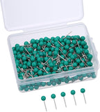 WILLBOND 500 Pack Map Push Pins Map Tacks Small Round Head Push Pins Thumb Tacks by Willbond+Technology+Limited