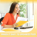 Henoyso 18 Pcs Plastic Folders - Image 5