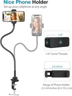 InnoGear Webcam Stand with Phone Mount, Desk Camera Arm Stands Gooseneck - Image 6
