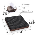 Non Slip Furniture Pads X-PROTECTOR 48 PCS - Image 3