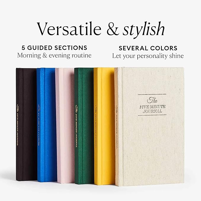 Intelligent Change The Five Minute Journal, Original Daily Gratitude 2025 - Image 9