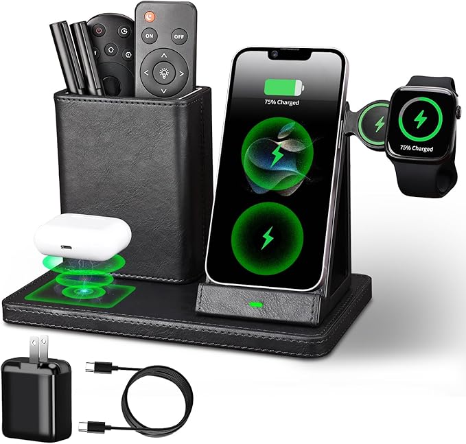 LADSTAG Office Supplies Desk Accessories, Pen Holder Remote Control Holder by LADSTAG