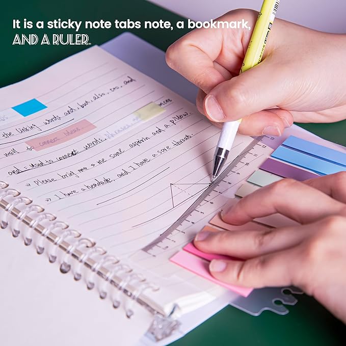 Golcellia Sticky Tabs, 70 Colors, 1400 Pieces, Repositionable Labels, Index Tabs - Image 8