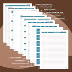 IN-LUXPRO Planner 2026 Daily Weekly and Monthly, 11.5"x8.5", 12 Months Spiral - Image 5