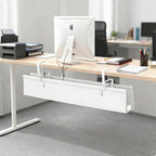 Oxford Cloth Under Desk Cable Management Tray, No-Drill 36" Desk Cable - Image 7