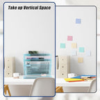 EASEPRES Desk File Organizer Mesh 4-Tier, Hanging Wall Mount Document - Image 4
