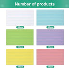Index Cards 3x5, Ruled Flash Cards - Image 5