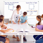 XBoard Magnetic Dry Erase Board 4' x 8' Wall Mounted, Large Whiteboard 96 x 48 - Image 2