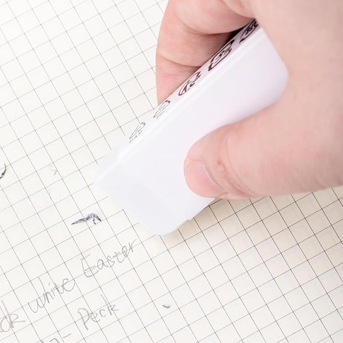 Amazon Basics Block White Eraser - Image 5