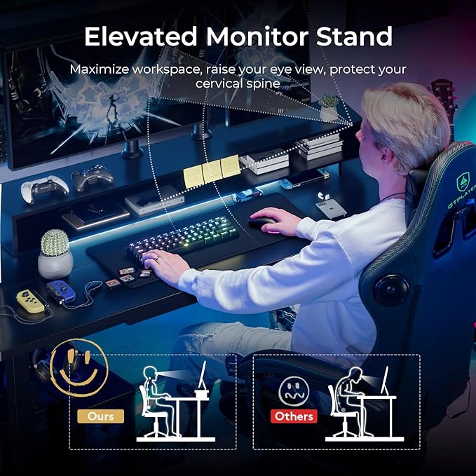 GTPLAYER Electric Standing Desk - Image 8
