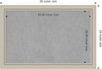 Amanti Art Silver Framed Magnetic Board 24x36 Large Vision Board - Image 4