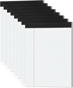 Note Pads 8.5 x 11 Legal Pads 8 Pack Writing Pads Notepads Narrow Ruled Pads of by notepads