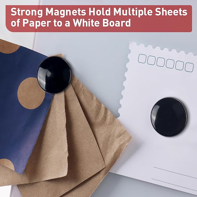 36 Pcs TOWON Strong Magnets for Glass Whiteboard, Dry Erase Board Magnets - Image 4