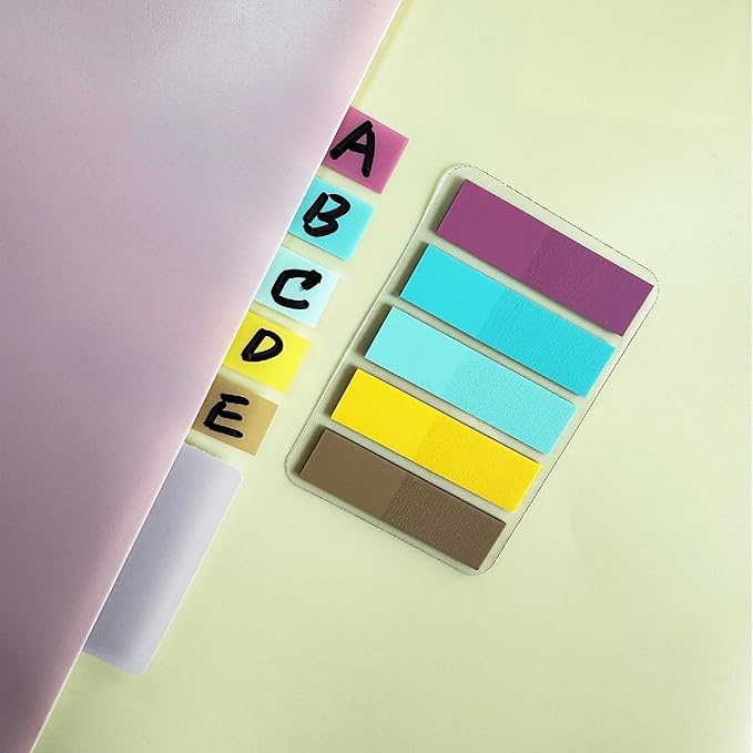 ELII 500 PCS Sticky Index Tabs 2 Inch Book Tabs - Image 5