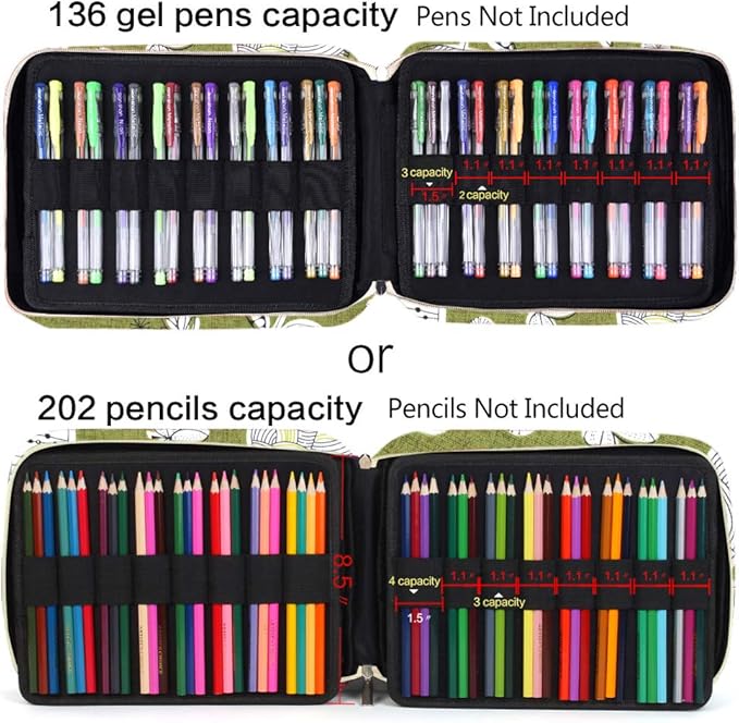 qianshan 202 Colored Pencils Pencil Case - Image 5