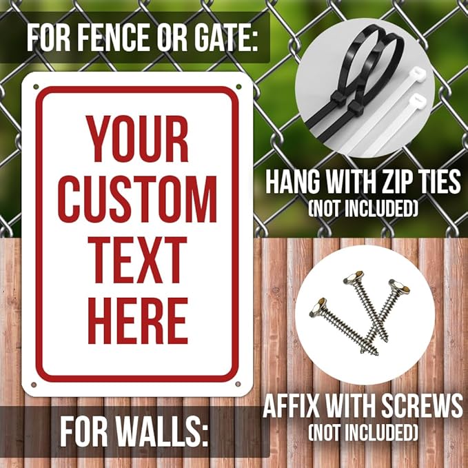 Custom Sign, Personalized Signs - Image 4