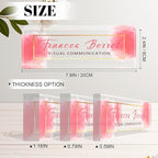 Personalized Name Plate for Desk, Custom Acrylic Desk Name Sign, Office - Image 3