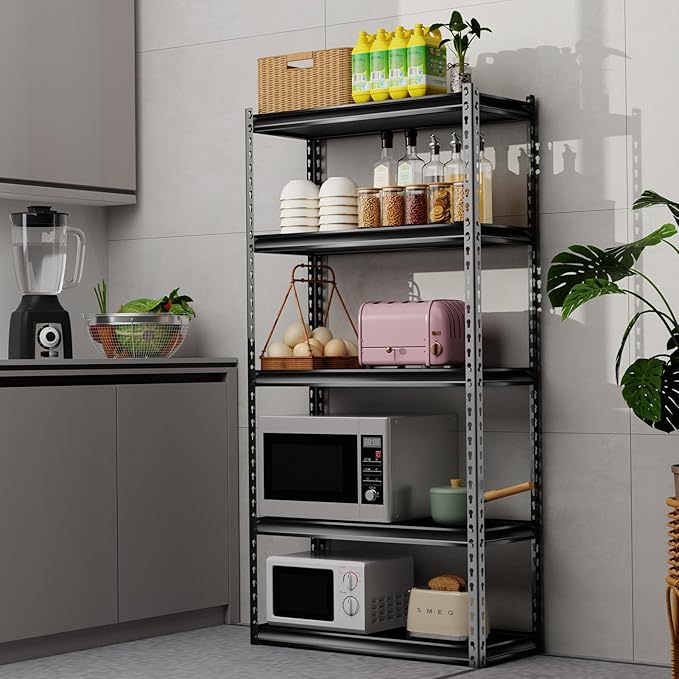 Shuntong 30" W Laminated Heavy Duty Metal Shelving Unit 2000 Lbs Boltless - Image 2