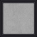 Amanti Art Black Framed Magnetic Board 24x24 Medium Vision Board by AmantiArt