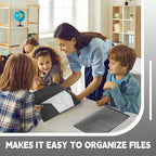 Henoyso 36 Pcs Plastic Folders - Image 5