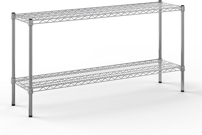 Regal Altair 14" Deep x 54" Wide x 27" Height Wire Shelving Kit | 2-Tier | NSF by Regal+Altair