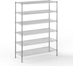 Regal Altair 21" Deep x 54" Wide x 74" Height Wire Shelving Kit | 6-Tier | NSF by Regal+Altair