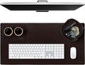 Elizo Leather Desk Mat Desk Pad Blotter Set by Elizo