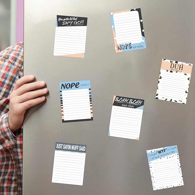 Funny Notepads with Sayings Sticky Funny Office Supplies to Do List Sarcastic - Image 6