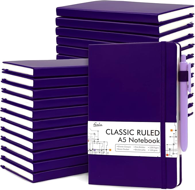 feela 24 Pack Journal Notebook Bulk by feela