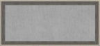Amanti Art Grey Framed Magnetic Board 25x53 Oversize Vision Board by AmantiArt