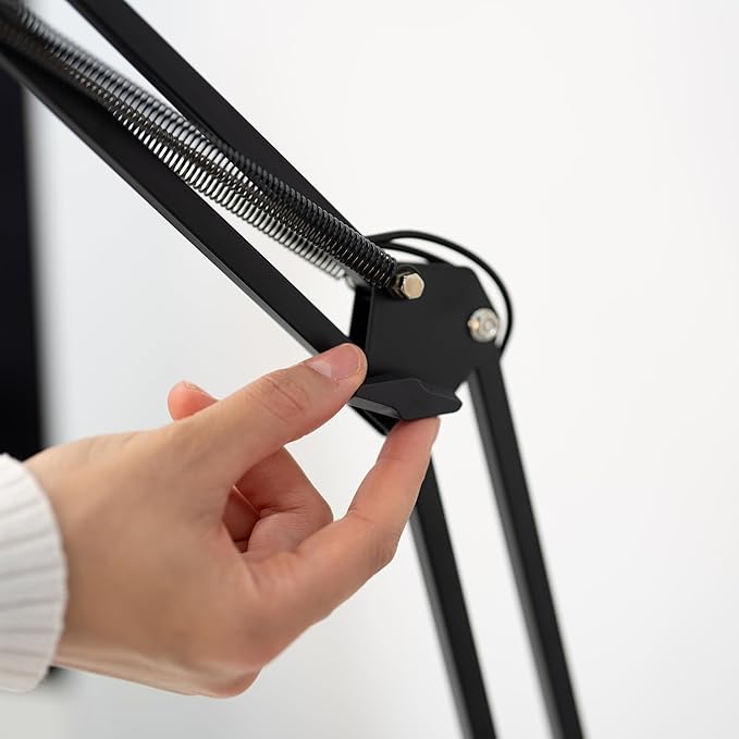 Glint Edge Double Head LED Desk Lamp, Ultra-Wide Coverage - Image 9