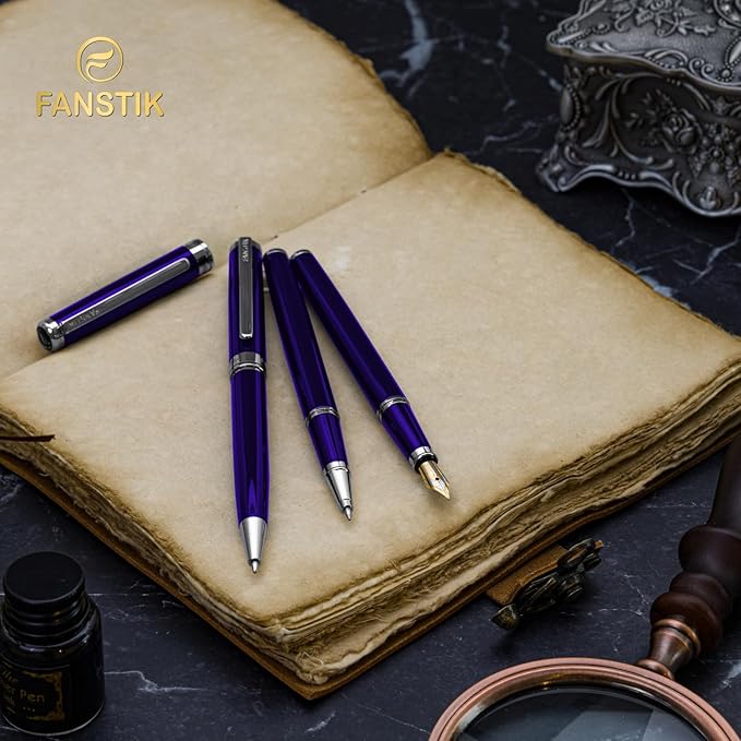 FANSTIK Customized Luxury Fountain pen, fancy gift set - Image 4
