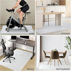 Chair Mat for Hardwood Floor, 45x53 inches Floor Mat Protector for Office Chair - Image 7