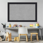 Amanti Art Black Framed Magnetic Board 24x36 Large Vision Board - Image 5