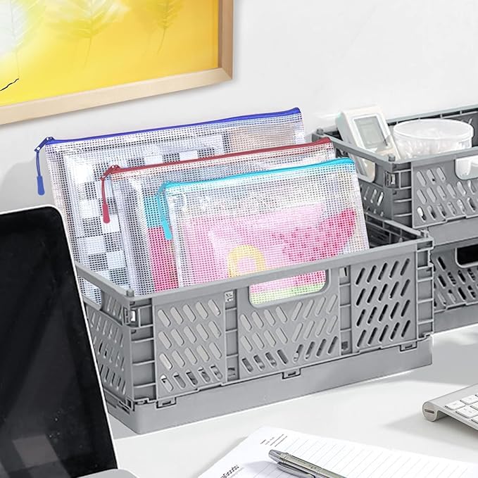 YOPCDJ 12 Mesh Zipper Pouch Bags - Image 3