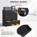 Bestoo 3-Drawer Lateral File Cabinet - Image 6