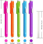 Retractable Mechanical Eraser Pen, Pen-Style Erasers Assorted Color, 5 Pack - Image 2