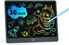 LCD Writing Tablet for Kids, 16 Inch Colorful Doodle Board Drawing Tablets by XJQWJ