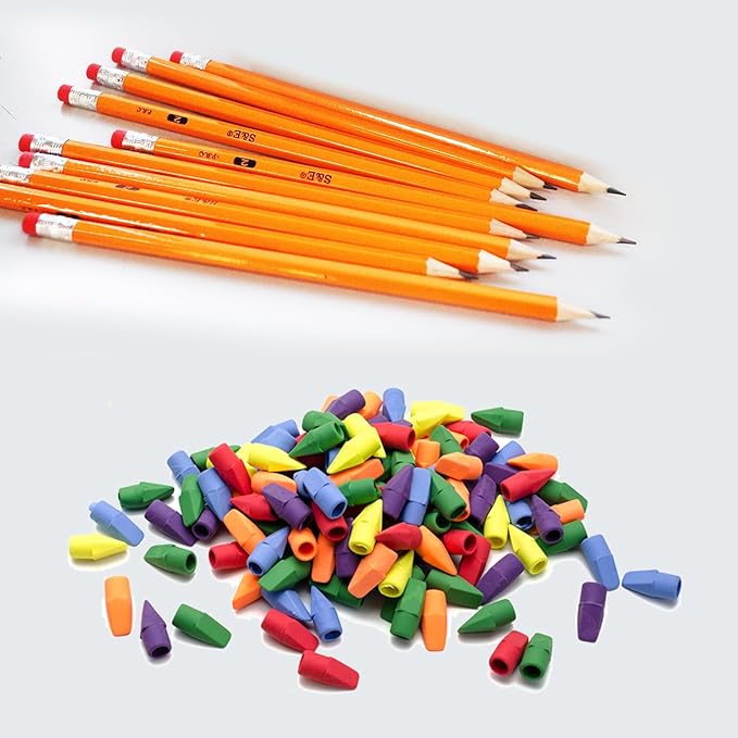 S & E TEACHER'S EDITION 432Pcs Pencils & Erasers Tops Set, - Image 2