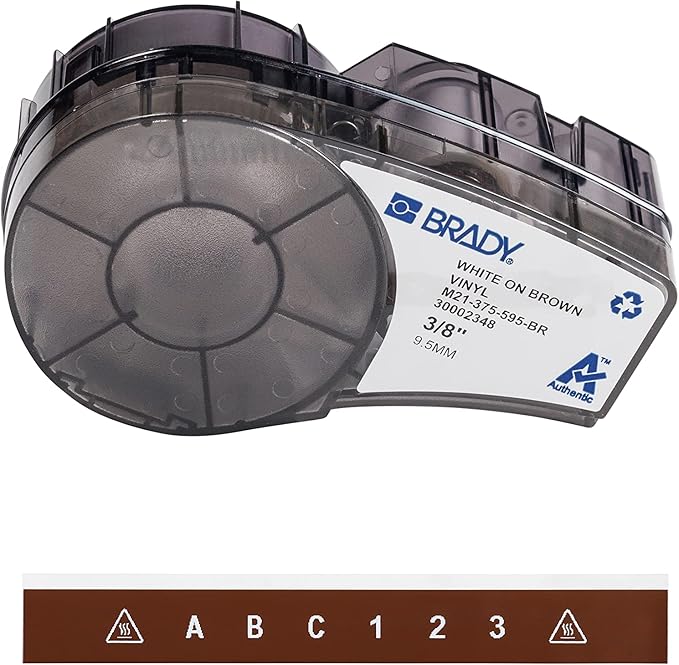 Brady Authentic All-Weather Vinyl Label by BradyCorp