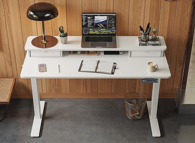 FEZIBO 55 x 24 Inch Height Adjustable Electric Standing Desk - Image 6